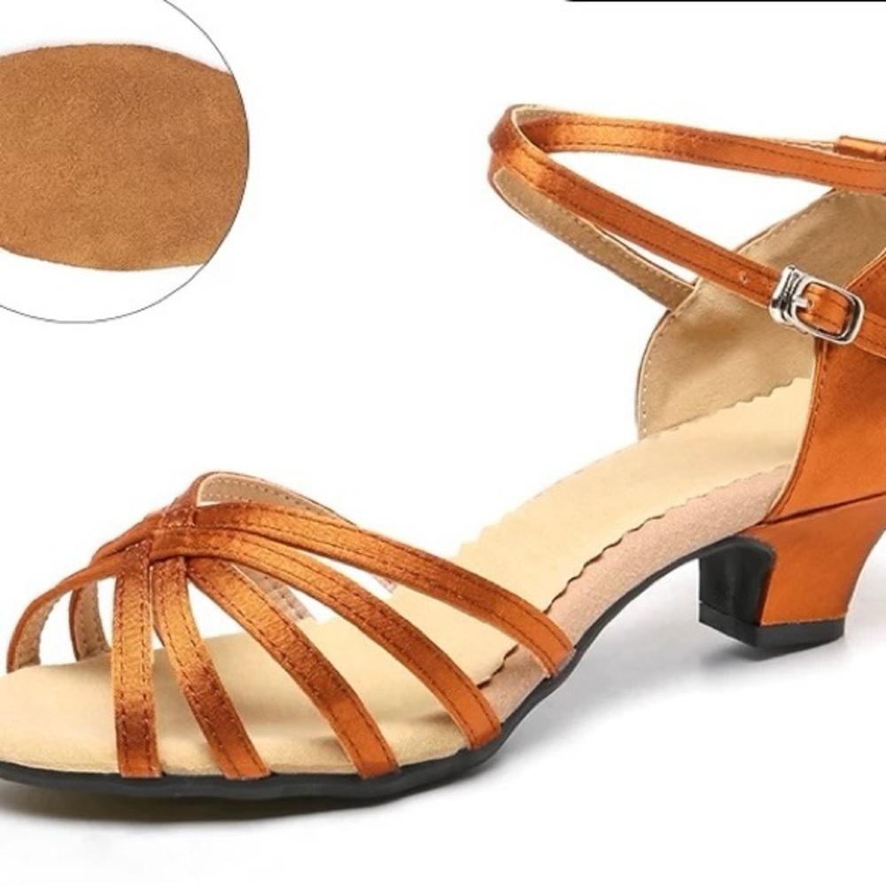 Brand New Elegant women’s suede bottom dance shoes